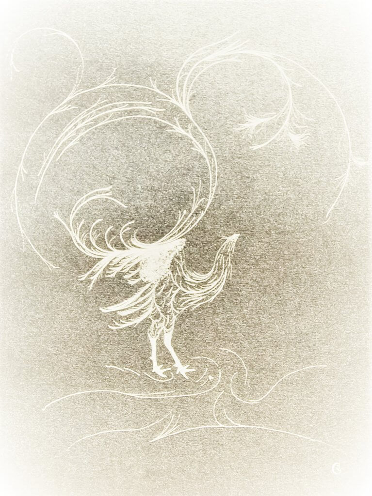 Afbeelding gedicht - Hope is a thing with feathers